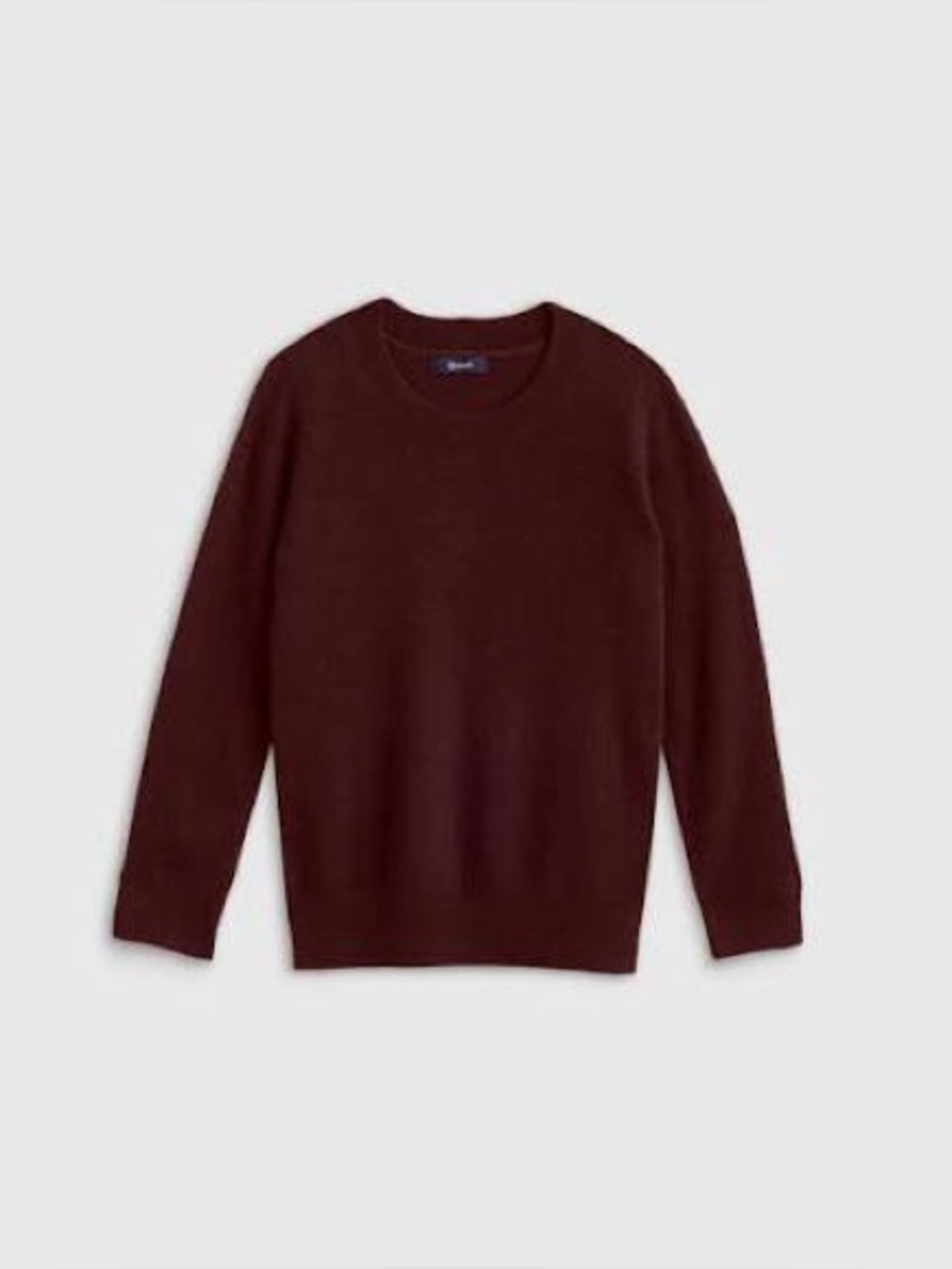 100% Cashmere Maroon Crewneck Sweater